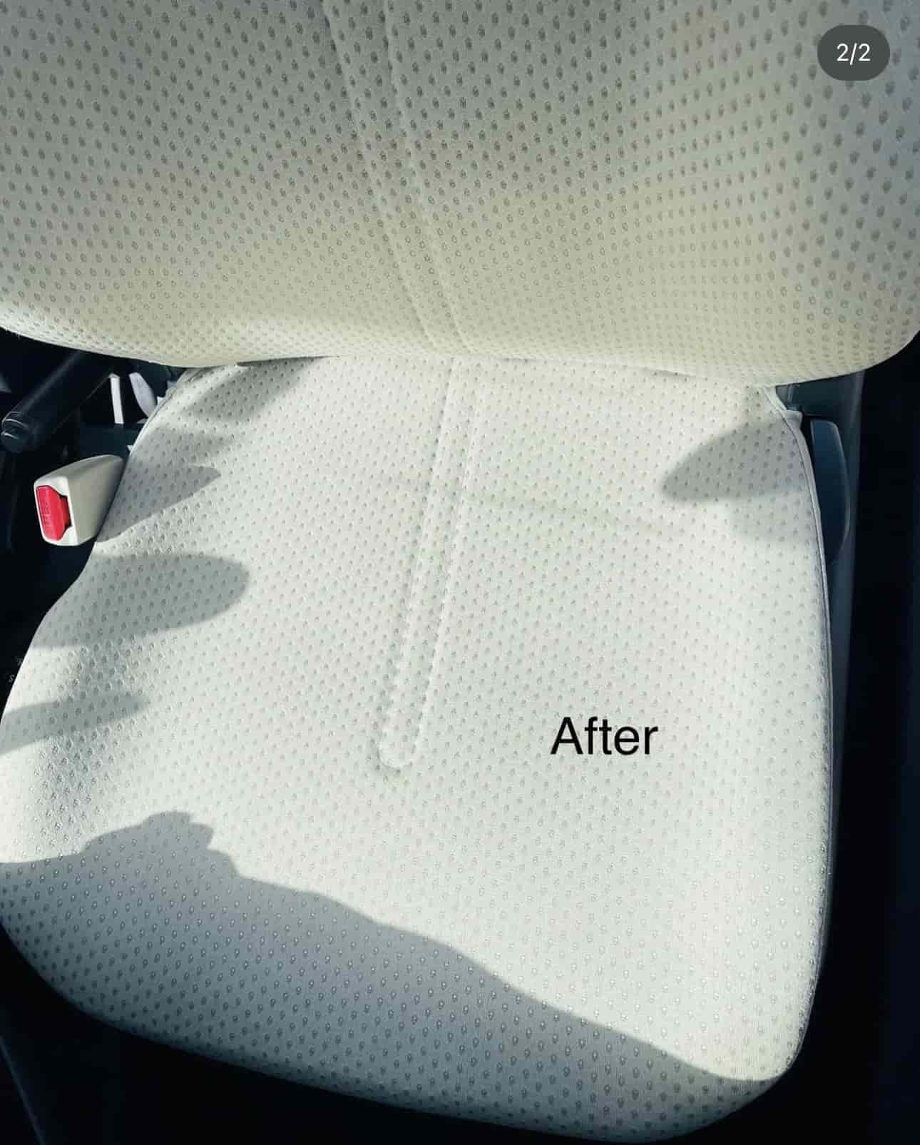 car interior clean